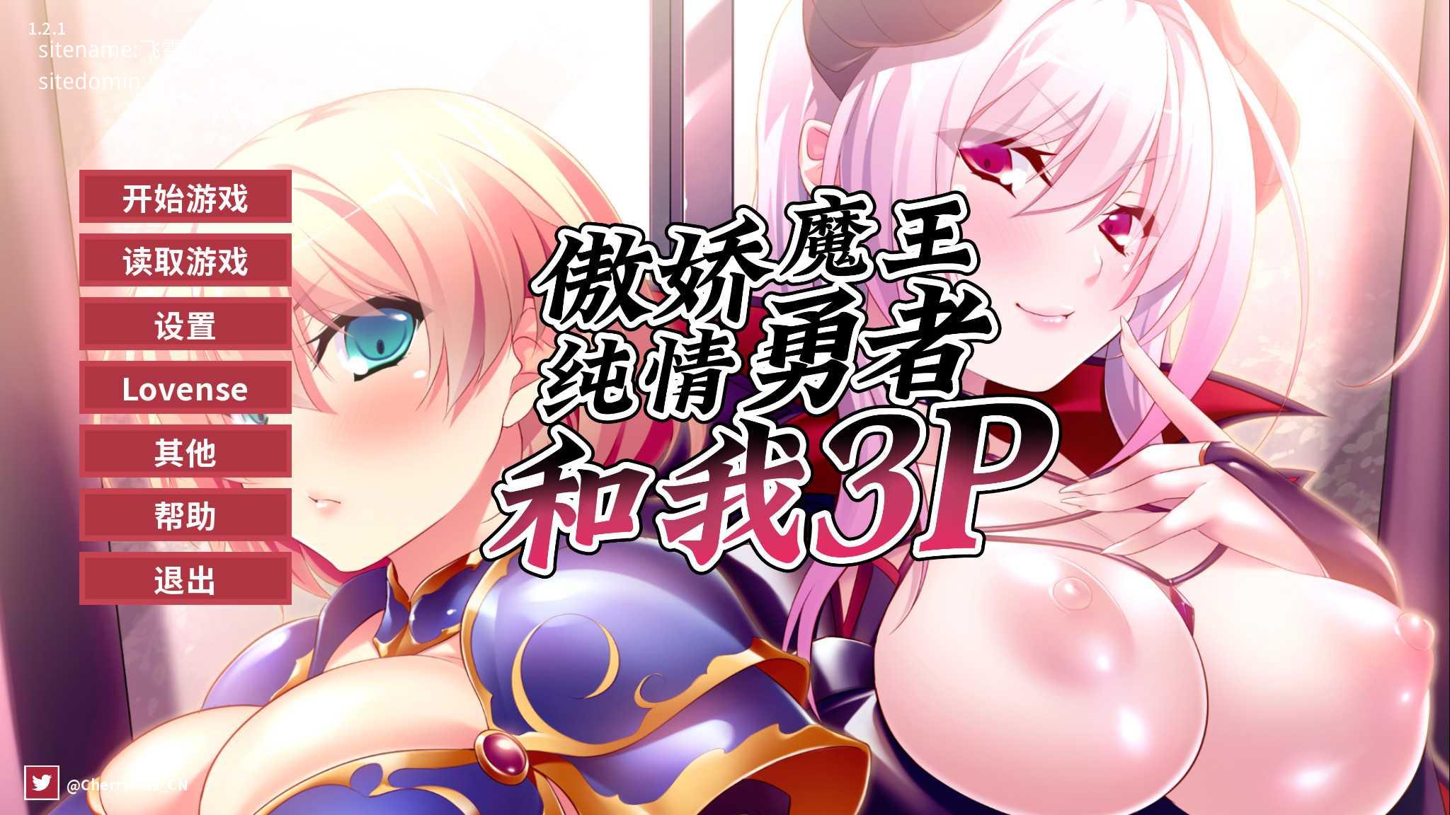 傲娇魔王，纯情勇者和我3P ツンデレ魔王と純情勇者参上！孕ませで最終決戦！？ Hero, Demon and Me v1 PC端 官中版 预览图