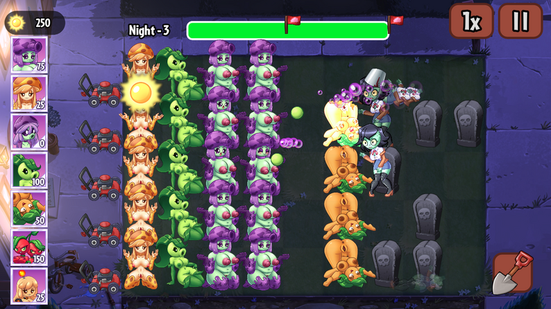 植物大战僵尸：欲望草坪 PvZ Sex Lawn Demo v1.0.1 双端 日文原版 预览图