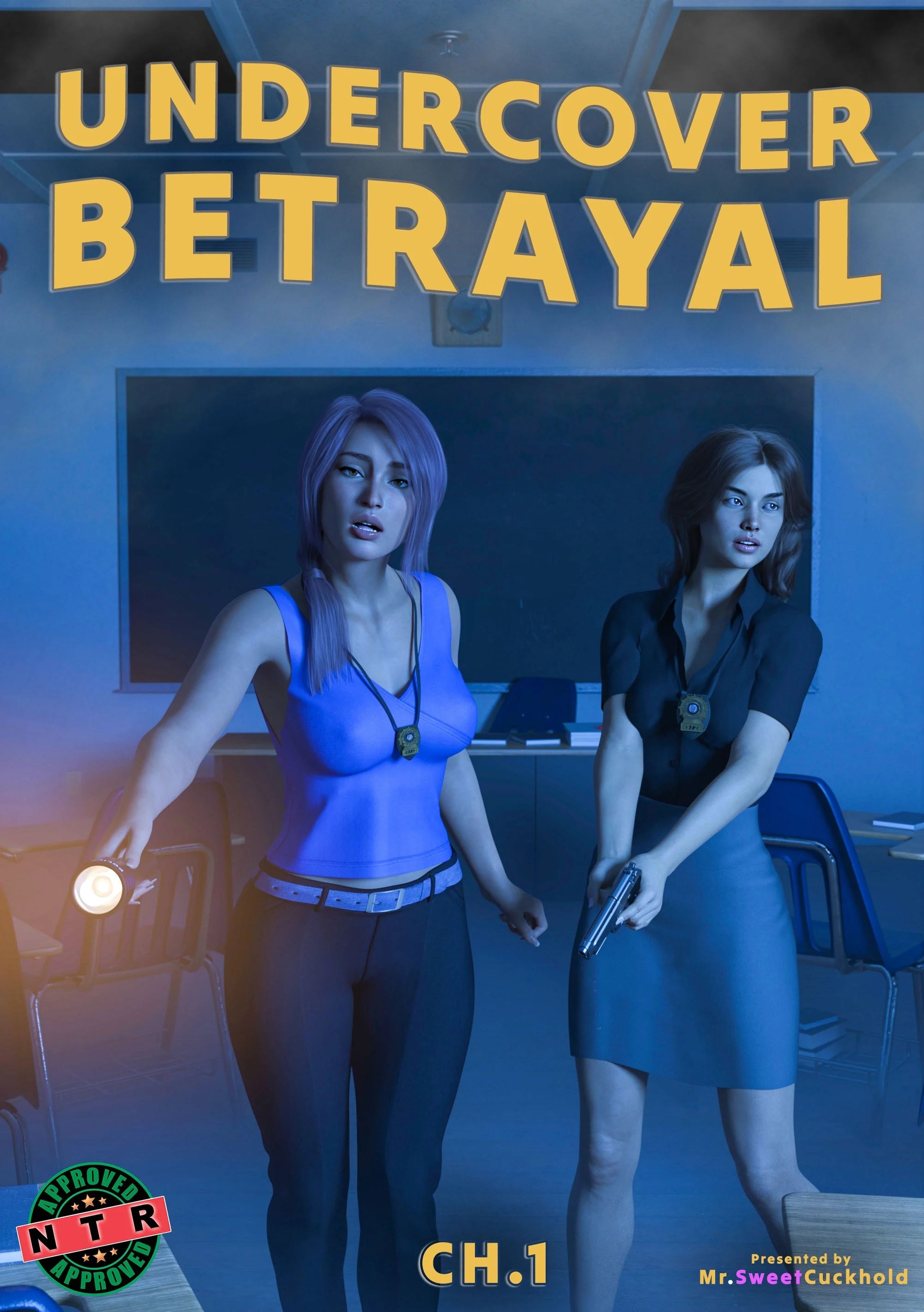 Mr_SweetCuckhold_Undercover_Betrayal_卧底警花1-3 漫画图集 预览图