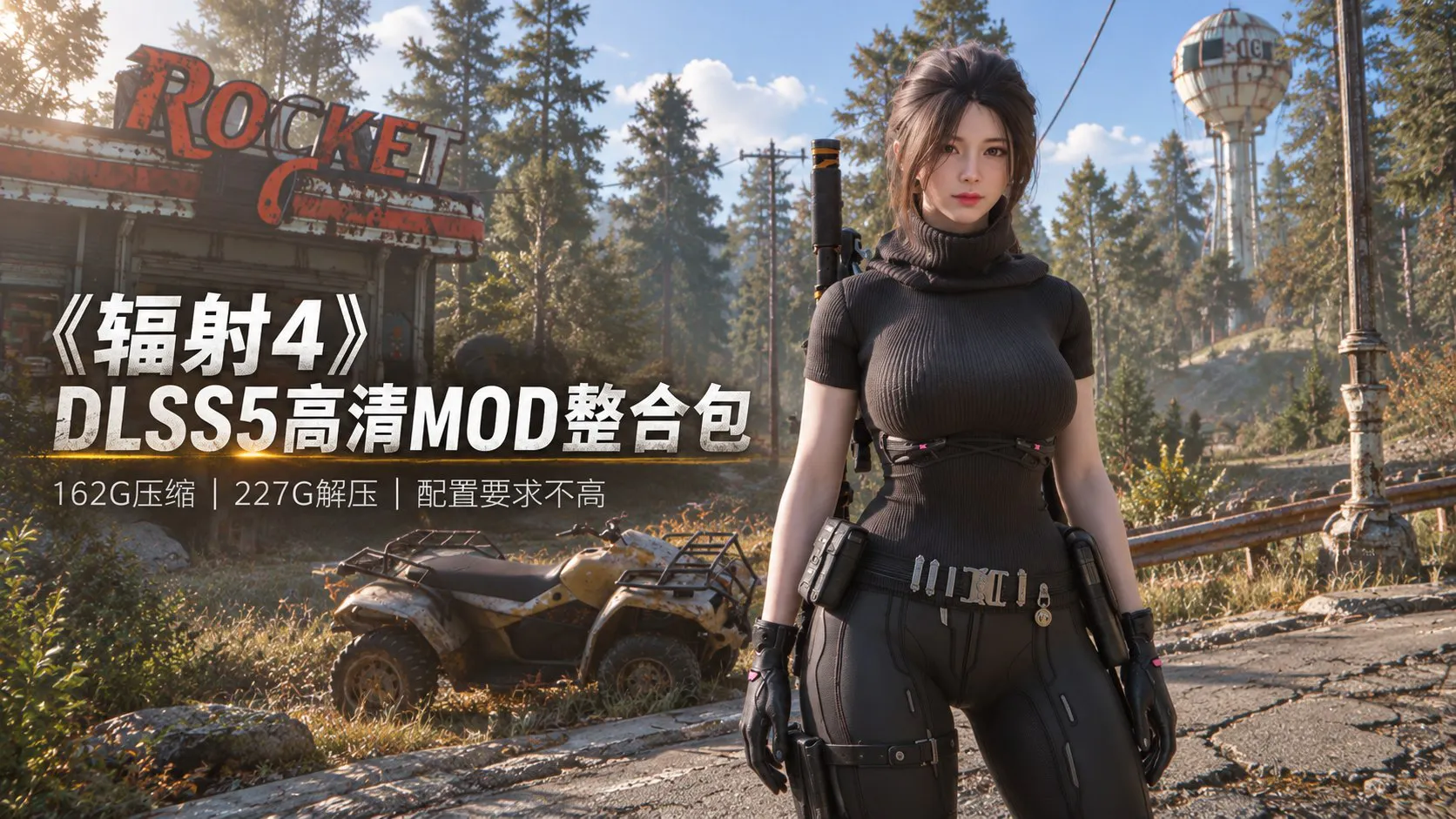 《辐射4》阿狸DLSS5高清Mod整合包 压缩约 PC端 预览图