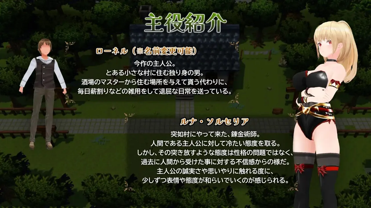 ボクトアルケミスト ～錬金術師を狙う三人の男達～ PC端 日文原版 预览图