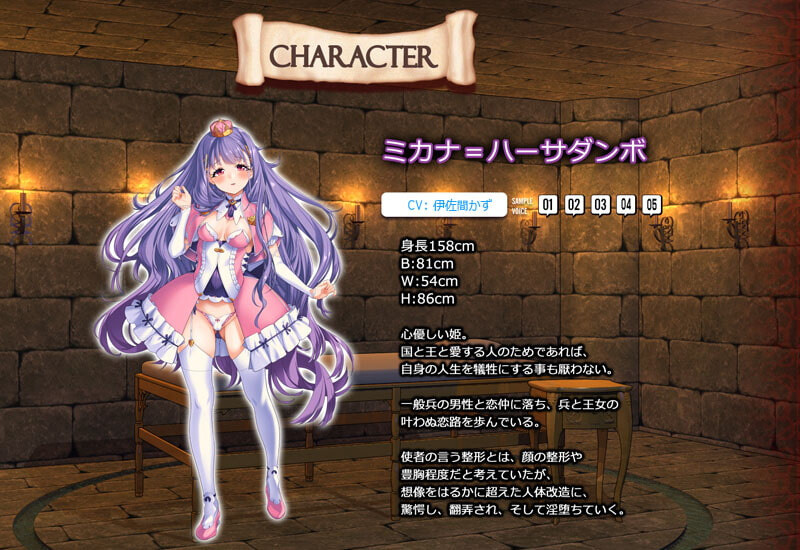 身体改造狂乱公主！亡国公主狂暴改造（女体狂乱プリンセス）原版DL生肉 PC端 日文原版 预览图