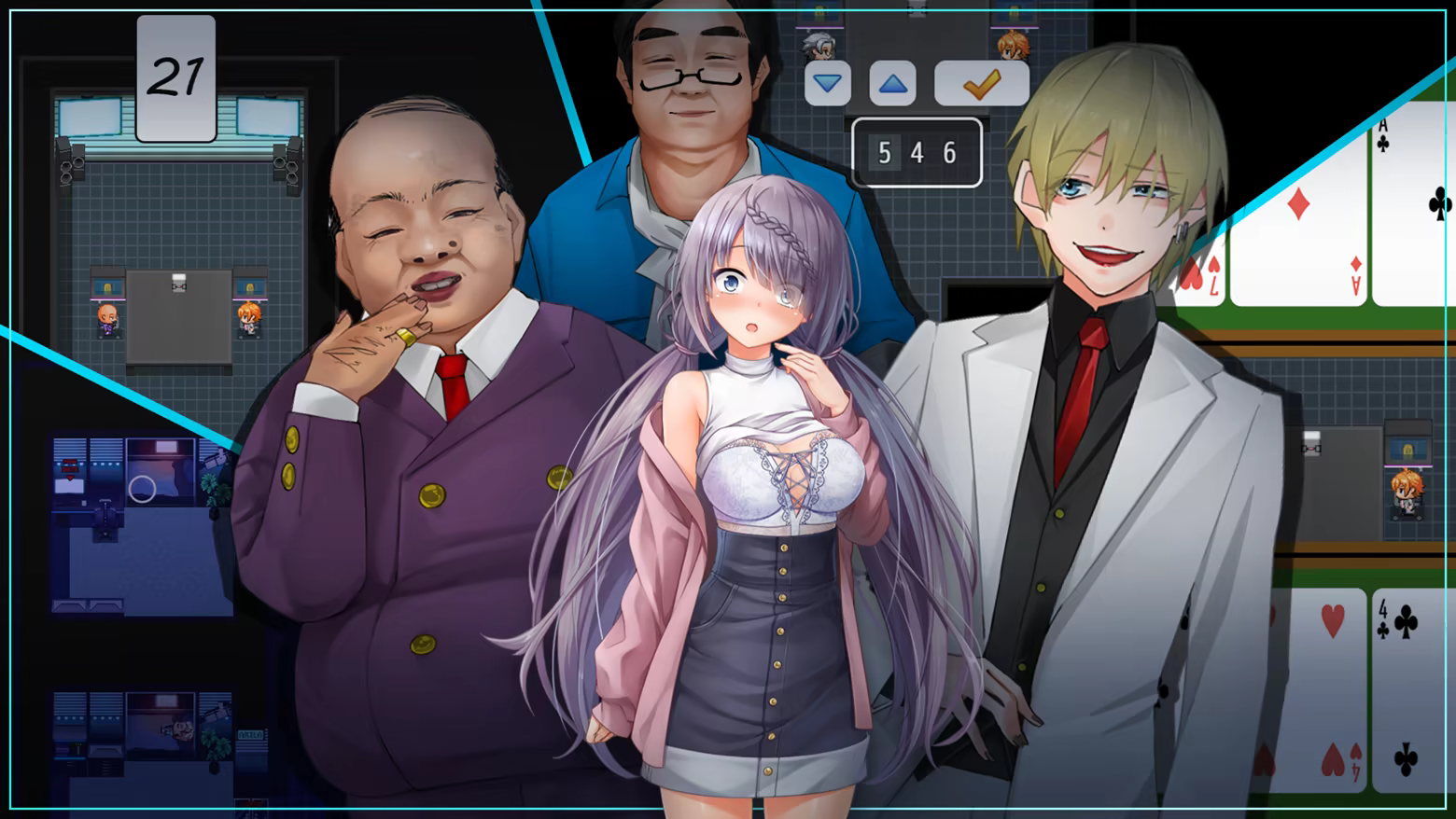 密室游戏决斗～今天谁会买走我的女友～ PC端 官中高清版 预览图