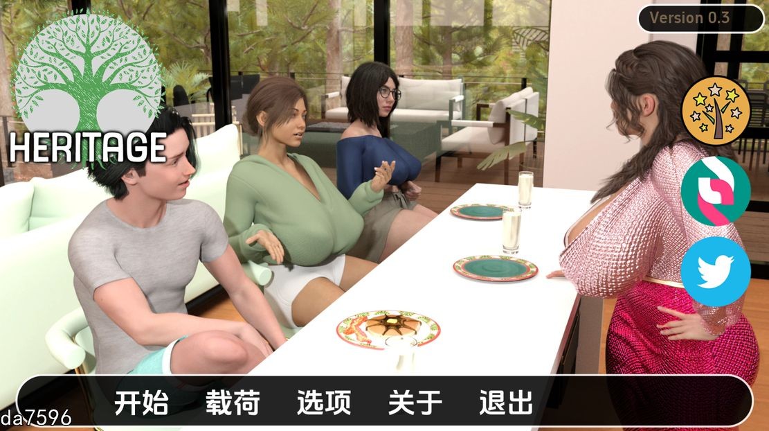 伦理/动态] 继承遗产 Heritage V0.3.0 PC+安卓 汉化版 【游戏语音】：中文 【文件说明】：无广纯净版 转