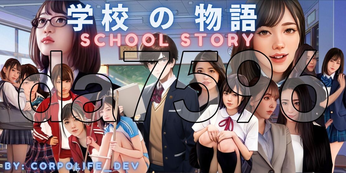 亚洲风HTML/真人/动态/更新] 学校の物语 Gakko No Monogatari V0.16 浏览器转中文 【游戏语音】：中文 【文件说明】：※多空转 预览图