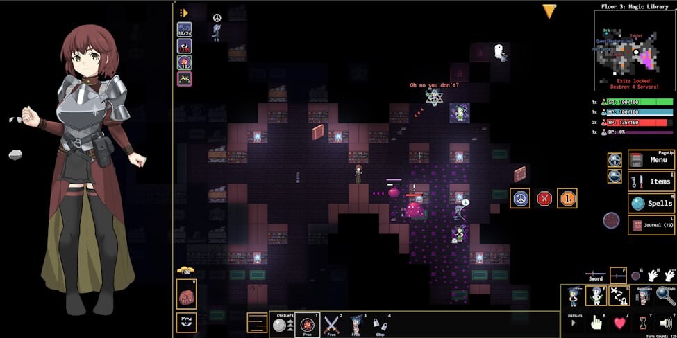 变态地牢-玩偶柜 Kinky Dungeon v5.4.83 官方中文版 PC端 官中版 预览图