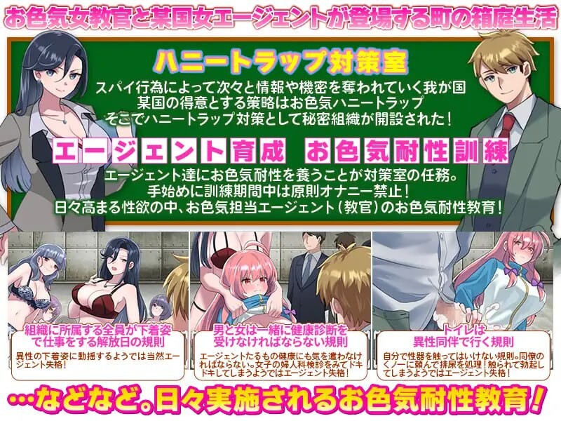 反美人计对策室 ハニートラップ対策室 PC端 AI汉化更新版 预览图