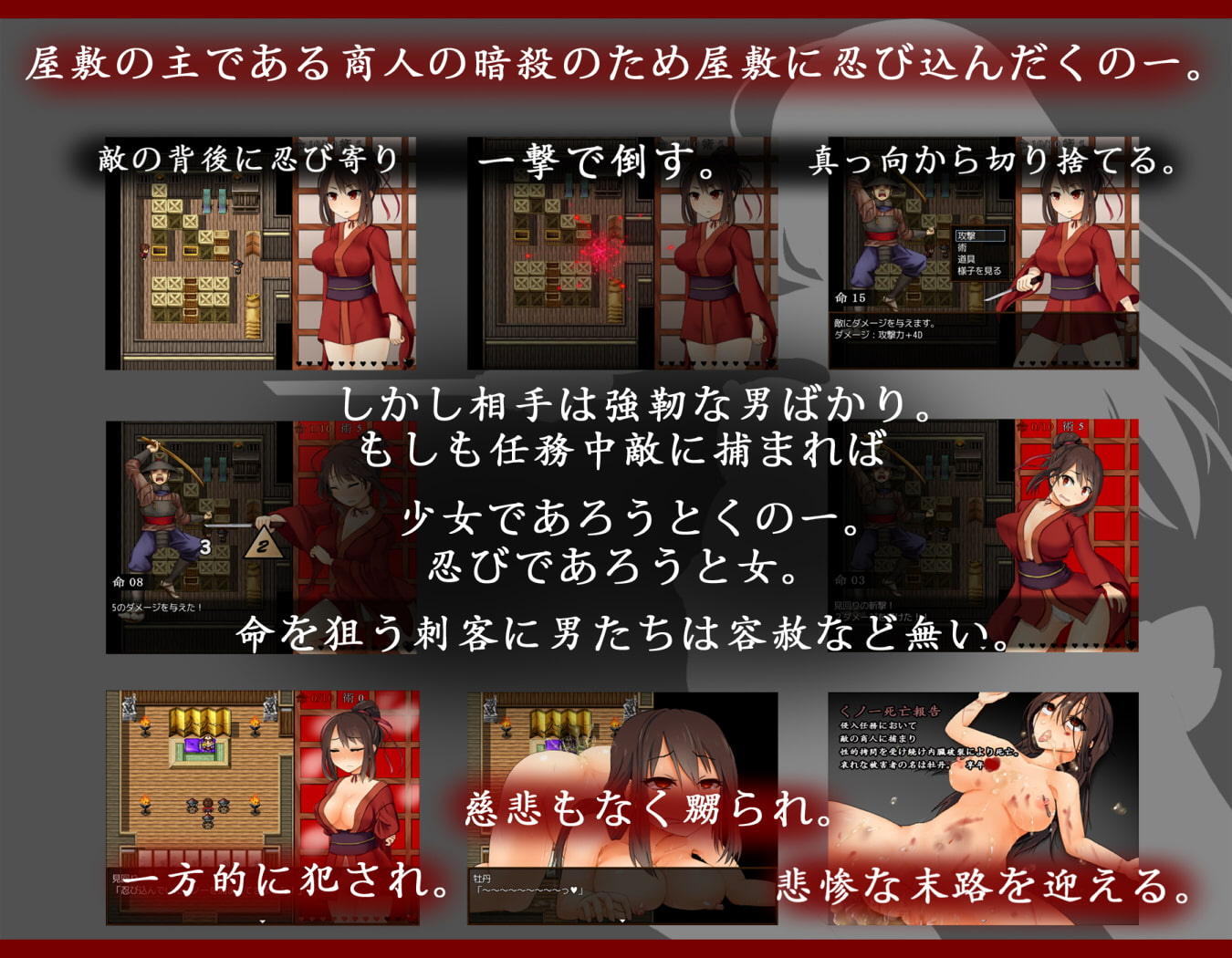 女忍牡丹 くノ一牡丹 v1.02 PC端 AI汉化版 预览图