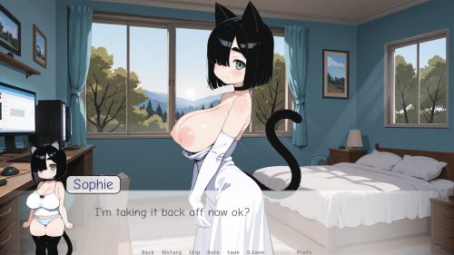 国家配给的猫娘 My State Sponsored Catgirl v0.91 PC端 AI汉化版 预览图