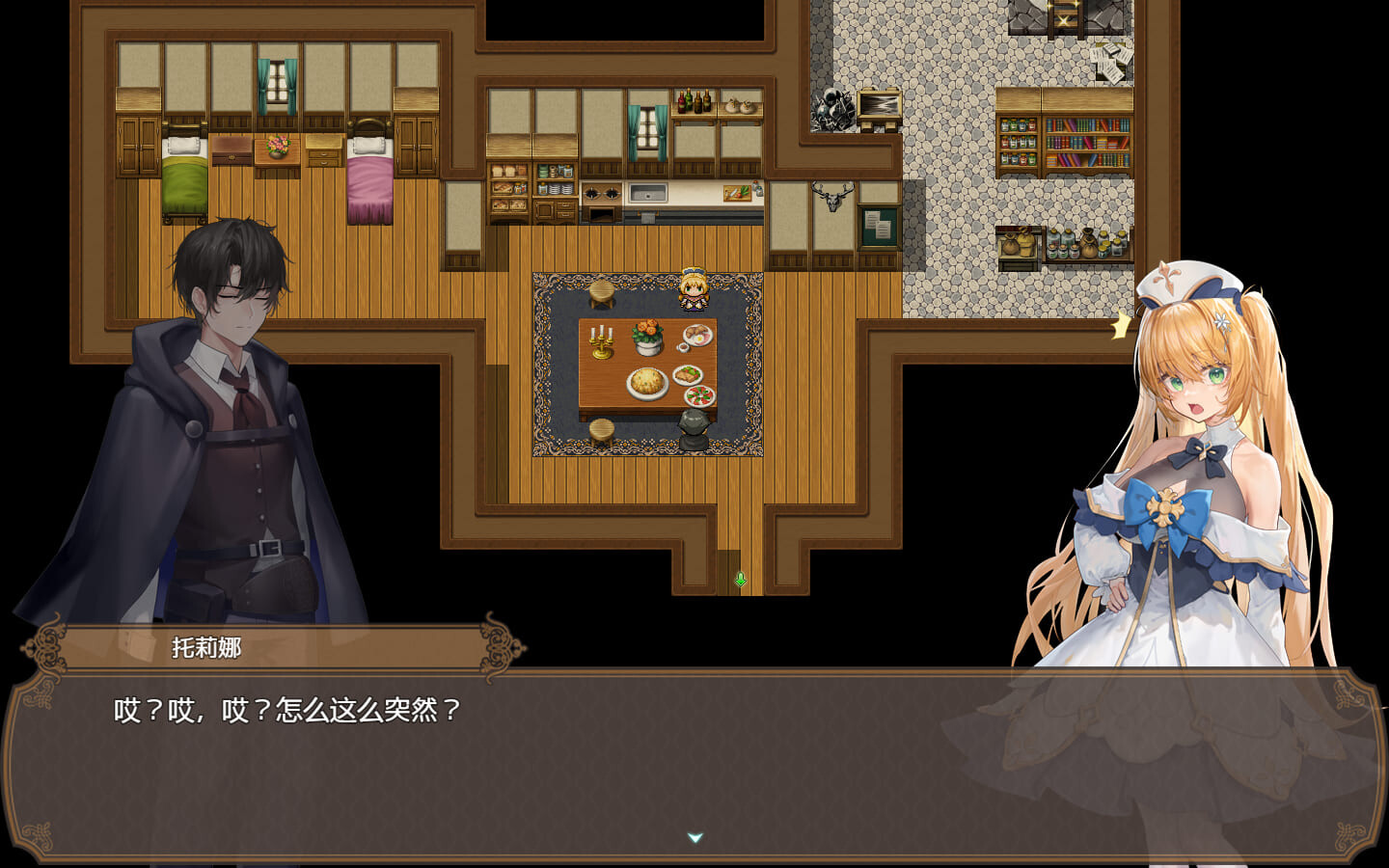 更新[日式RPG/NTR/恶堕] 影色渐染~阿斯林顿的妹神官 影に染まりゆく~アスリントの妹神官~ Ver.1.08 Steam官中步兵版 v1.0.8 PC端 官中高清完整版 预览图