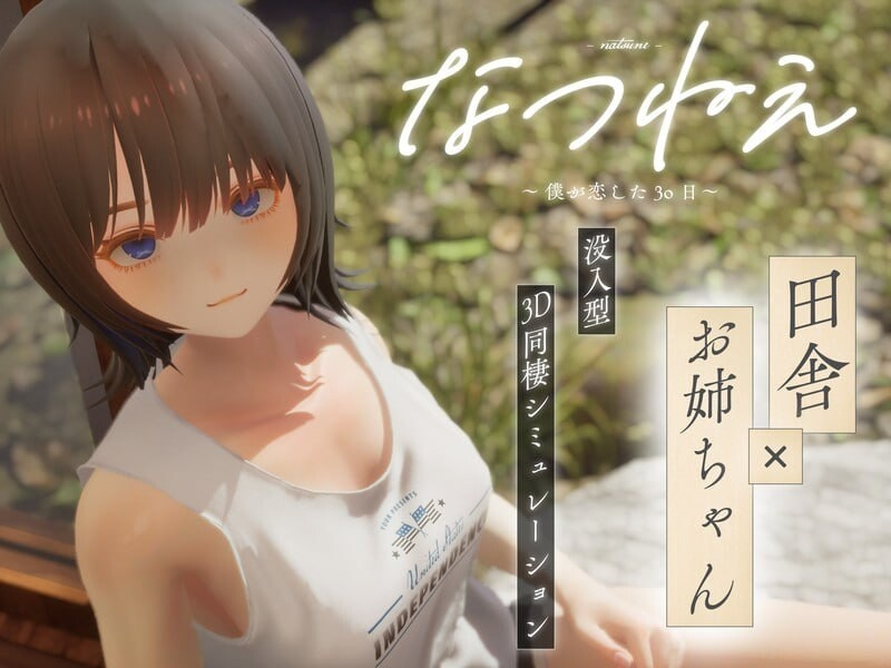 夏姐姐 ～我恋爱的30天～ なつねえ ～僕が恋した30日～ ver1.10 内嵌AI汉化版 去码版+自带全回想+服装存档 PC端 AI汉化完整版 预览图