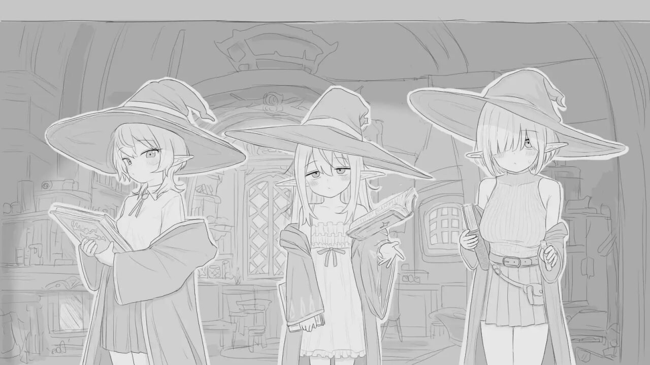 与隐居魔女的30天 隠居魔女との30日間 正式版 PC端 预览图