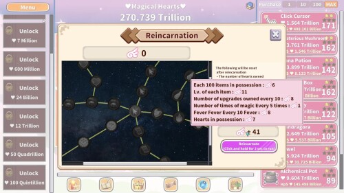 新作[休闲SLG/魔法/农场] 萌系点击者 Kawaii Clicker Reborn PC端 日文原更新版 预览图