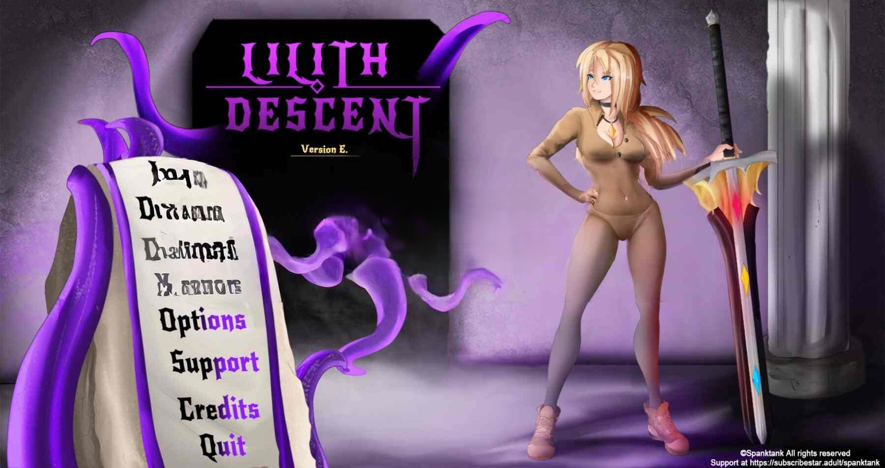更新[探索RPG/战斗] 莉莉丝降临 Lilith Descent vE4.1 机翻步兵版 PC端 汉化版步兵