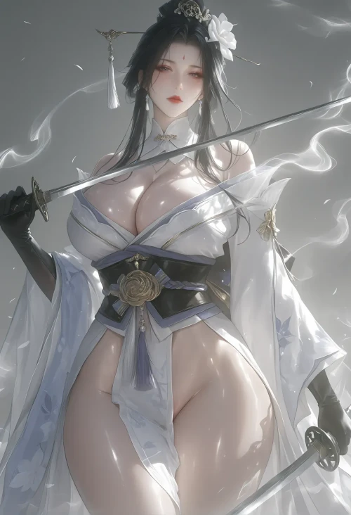AI绘画武姬之恋 AI绘画漫画图集 预览图