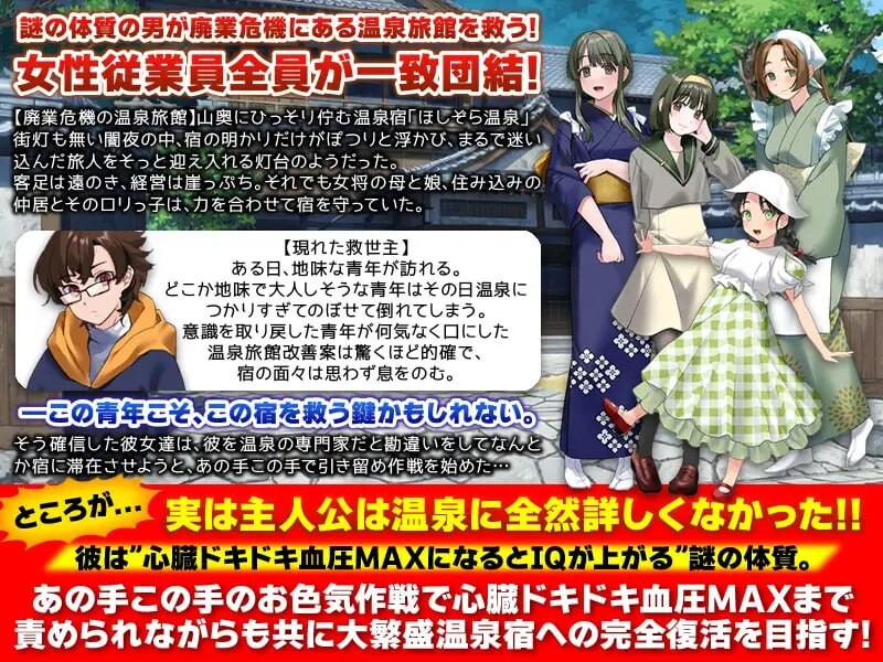 让色色温泉旅馆繁荣的经营游戏 星空温泉欢迎您来！エロエロ温泉旅館を繁盛させる経営ゲーム ほしぞら温泉においでませませ！AI汉化 PC端 AI汉化版 预览图