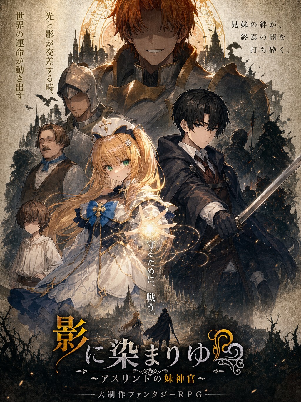 影色渐染~阿斯林顿的妹神官 影に染まりゆく~アスリントの妹神官~V1.31 PC端 官中步兵 预览图