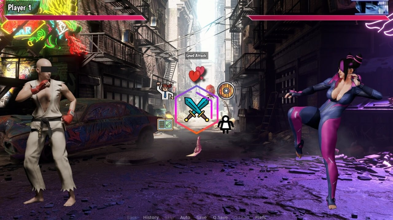SLG汉化PC安卓 街头斗士：成人游乐场战斗 Street Brawler Adult Playground Battle 9.4 双端 AI汉化版 预览图