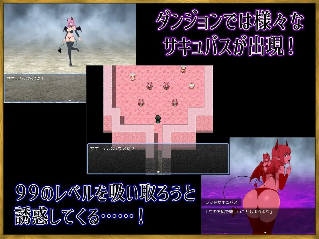 LV99チート勇者の俺がサキュバスなんかに敗けるわけない PC端 AI汉化版 预览图