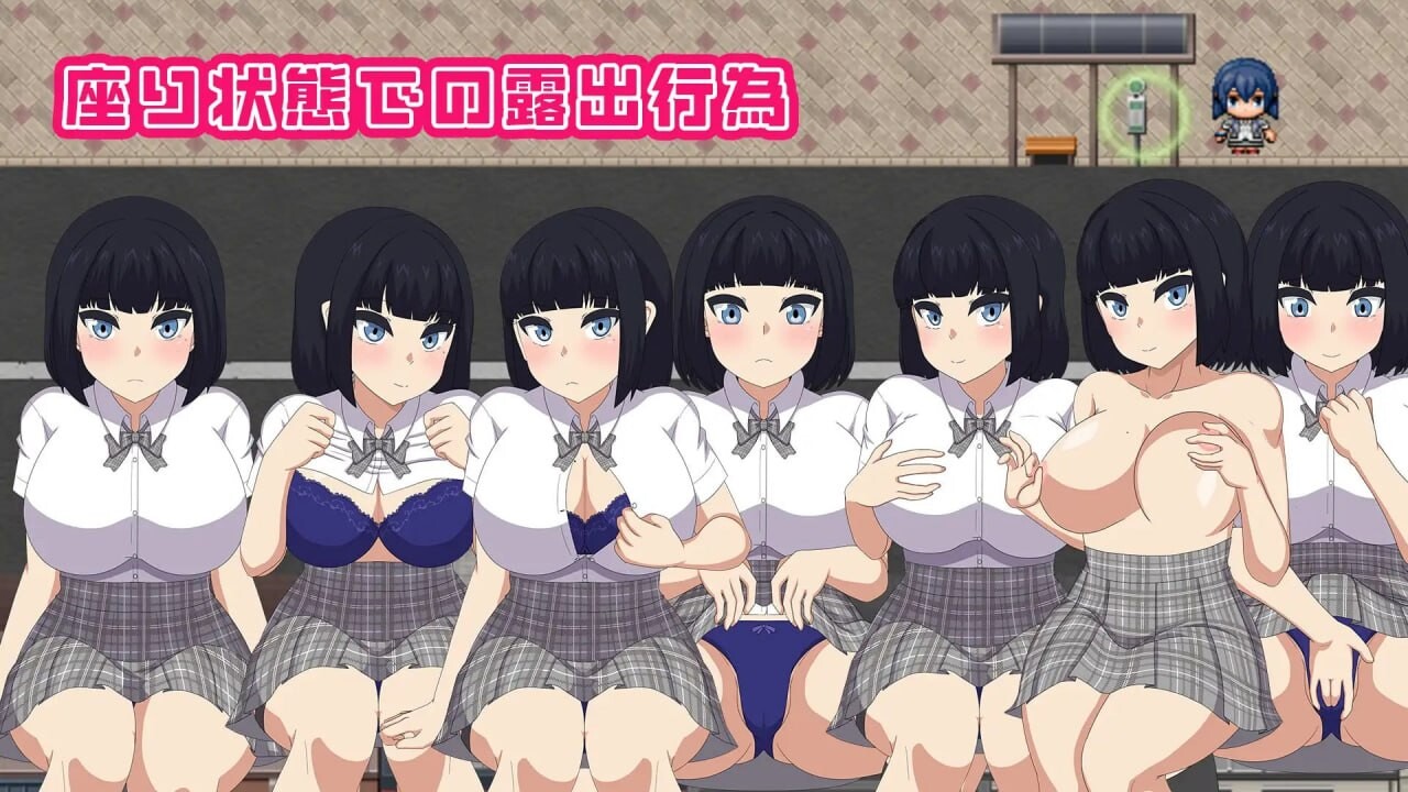 角色造型体高中 NAKED HIGHSCHOOL 学園生活露出RPG v1.0.4 PC端 汉化版 预览图