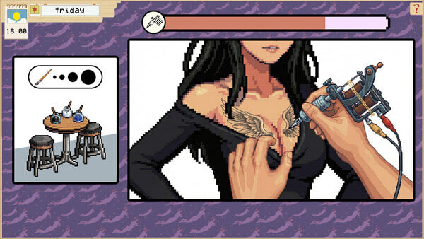 RPG官中PC 调皮的内特：纹身 Naughty Nate Tattoo PC端 官中版 预览图