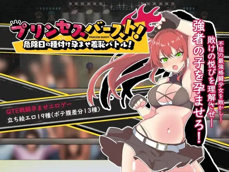 公主爆破！危险日种植孕育羞耻之战！ プリンセスバースト!危険日の種付け孕ませ羞恥バトル! V1.02 内嵌AI汉化版 PC端 预览图