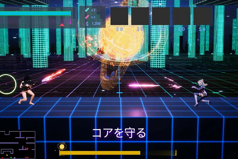 动作ACT/3D作品/动态 虚拟异世界：入侵（仮想異世界:侵入）V1.01 DL官方中文 PC端 官中版 预览图
