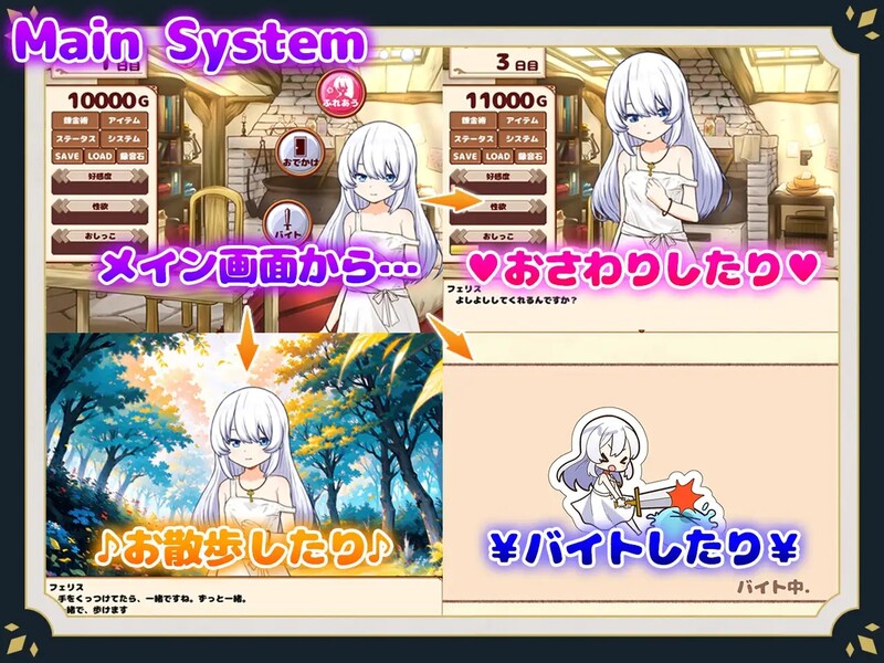 我与人造少女的日常▫️ ホムンクルスとの性活 ~Life with a Homunculus~▫️STEAM PC端 官中高清完整版 预览图