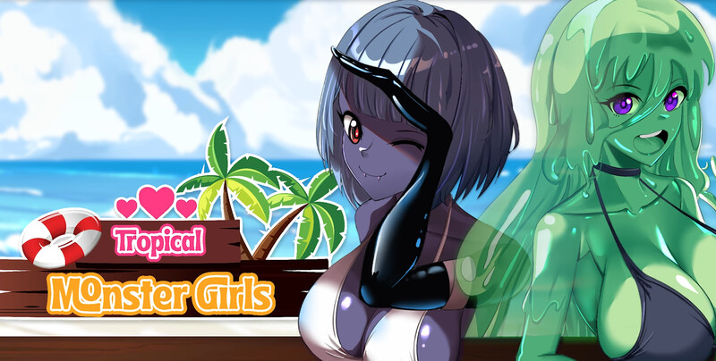 先行体验 动作ACT/沙盒/3D作品/全动态/官中 热带 怪物 女孩（Tropical Monster Girls）V0.9.108 Demo STEAM PC端 官中版 预览图