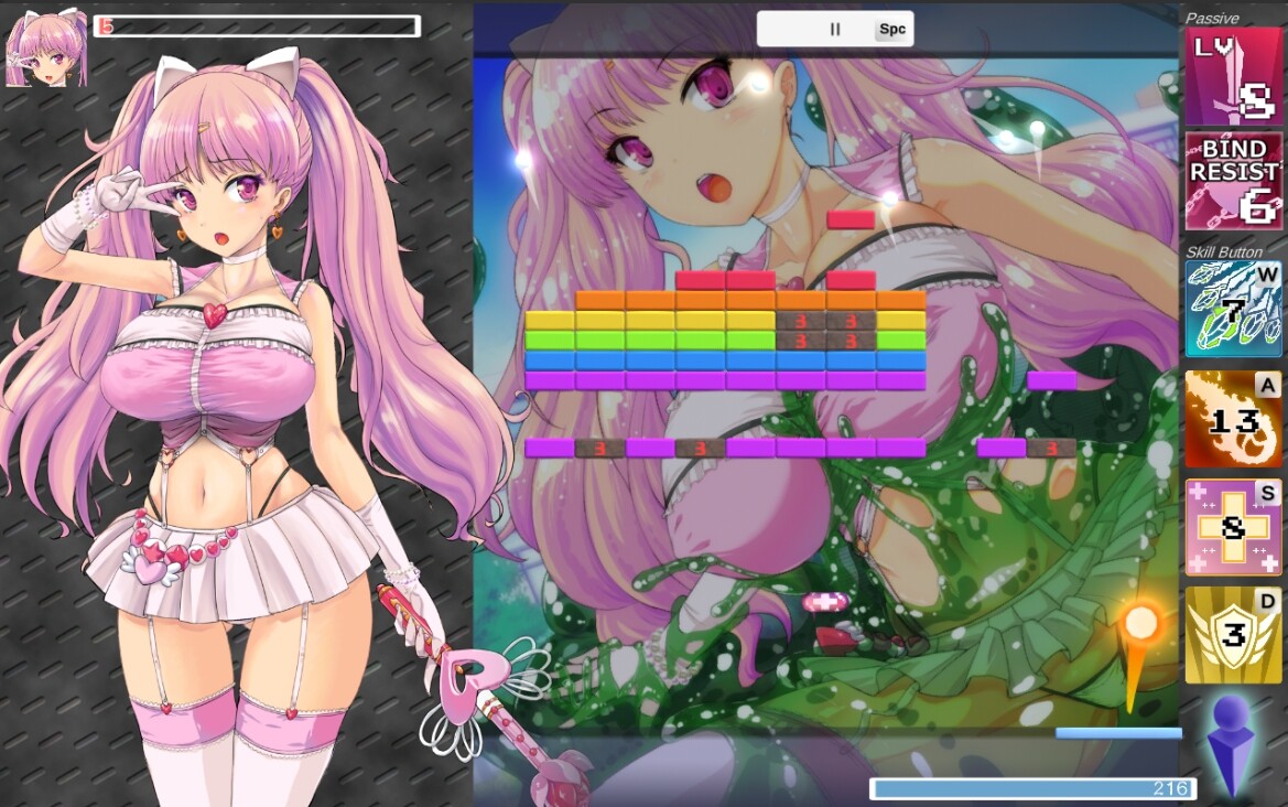 TOKAI Girl -Block Breaking RPG- Ver1.9.0.0 PC端 官中版 预览图