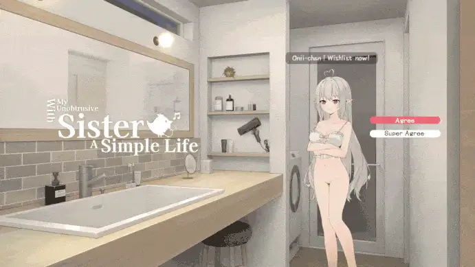 和存在感薄弱妹妹一起的简单生活与 V0.994官中汉化(存在感薄弱妹妹的简单生活/存在感薄い妹との簡単生活) FM直连 PC端 官中版 预览图