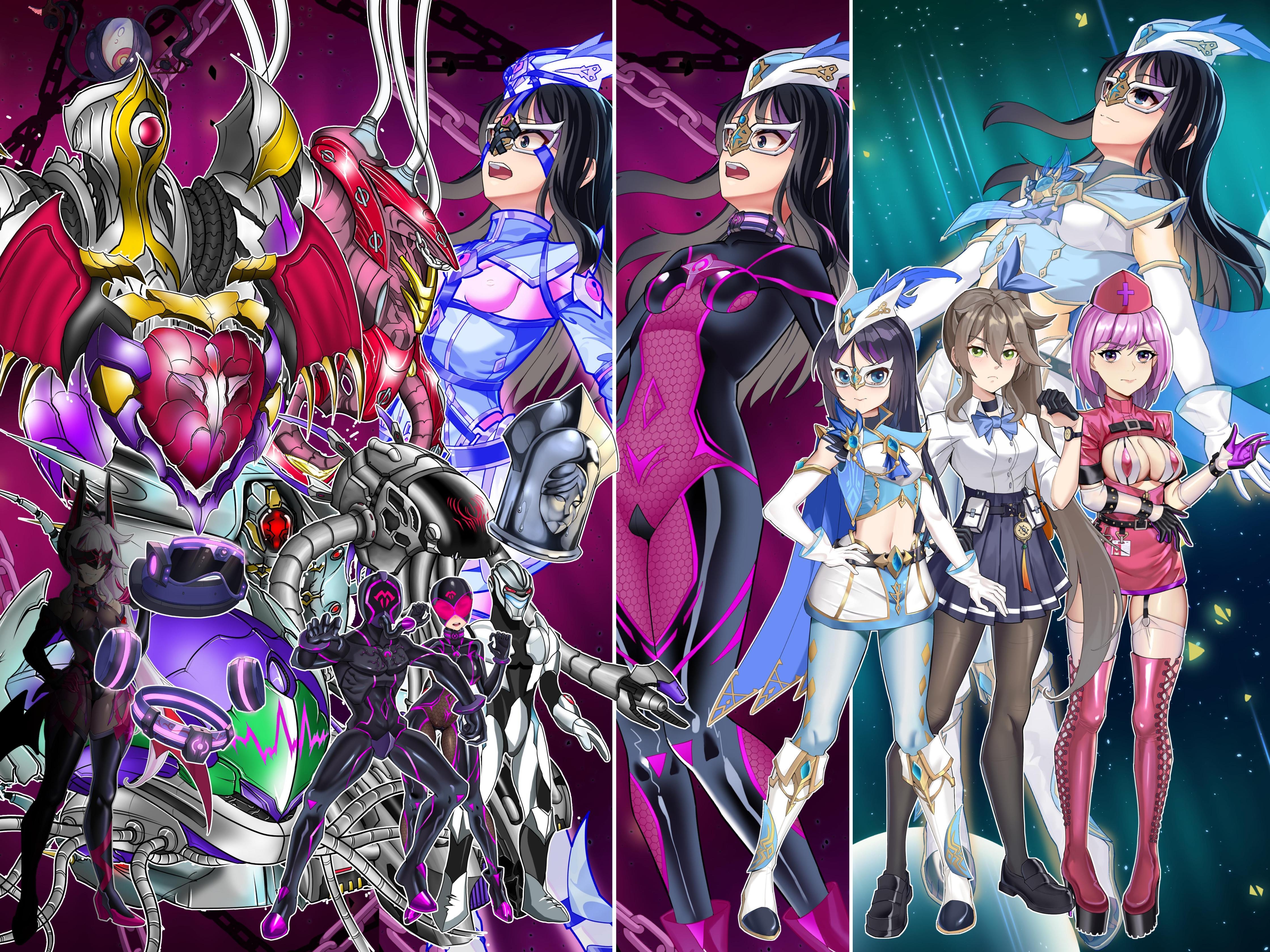 被放逐的机械乐园 聖幻 仮面姫 - オーロラ.クリスタル 追放された機械の楽園 PC端 预览图