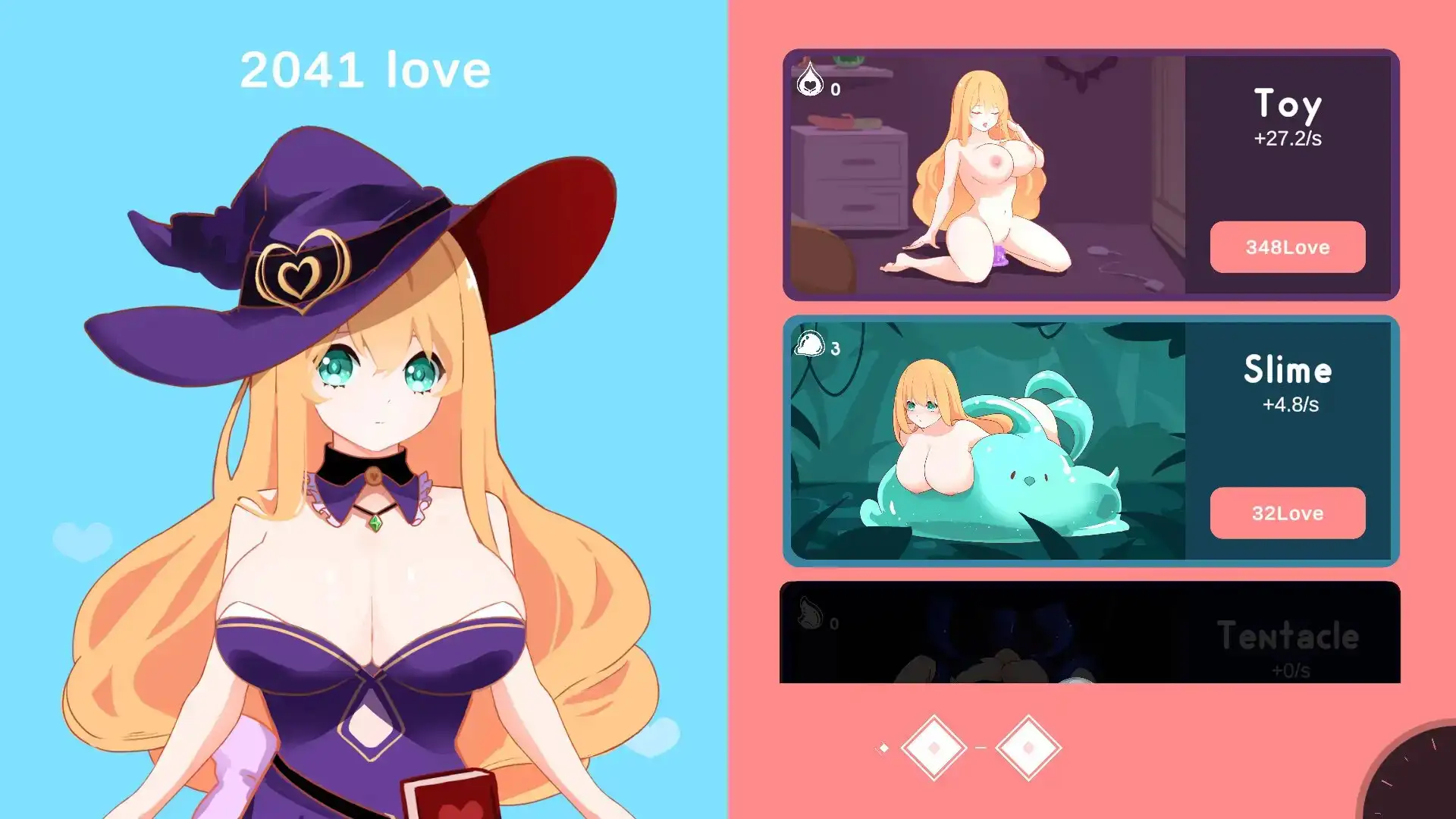 新作SLG/中文/动态 乳揺れclicker!魔女見習い~淫魔の試練 官方中文版 PC端 官中更新版 预览图