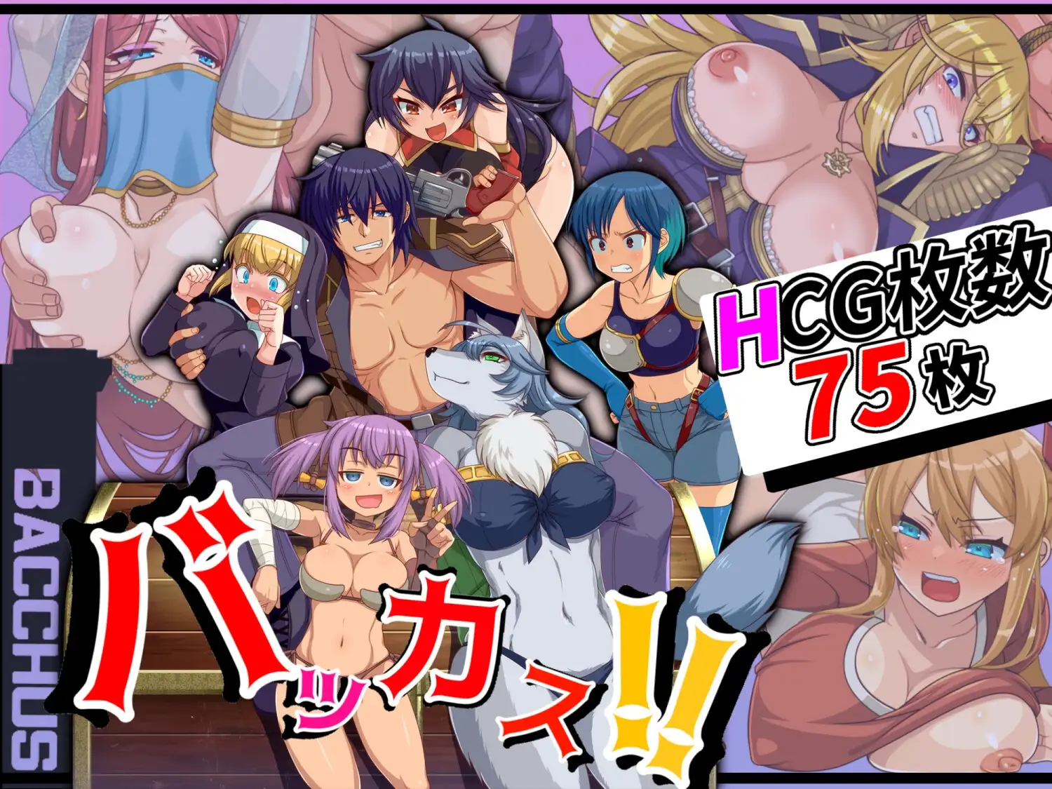 傻瓜，笨蛋 バッカス!! Ver1.6 PC端 AI汉化版 预览图