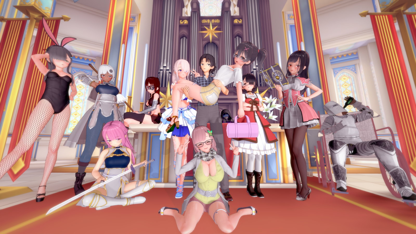 日系SLG汉化3D 接缝 The Seam v0.1.4a 双端 汉化版 预览图