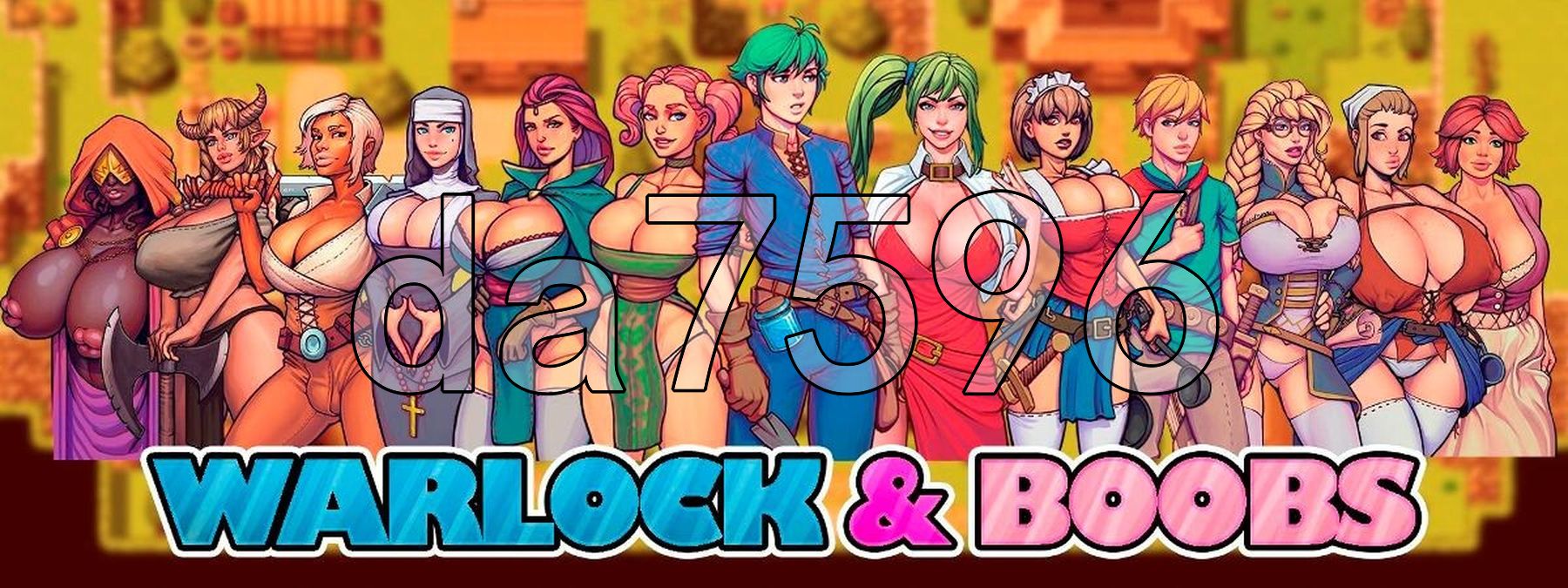 术士与奶子 Warlock and Boobs v1.0 PC端 AI汉化版 预览图