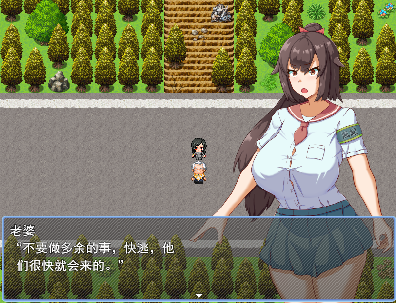 神社的诅咒～改变了常规的文化纪律委员长 双端 AI汉化版 预览图