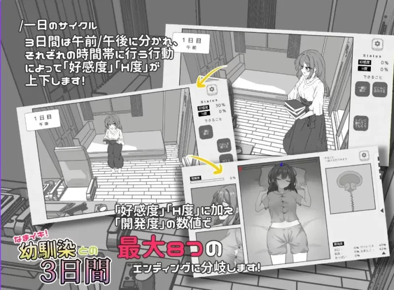 与可爱大姐姐一起的三天 官中汉化(ゆるふわお姉ちゃんと秘密の3日间) PC端 官中版 预览图
