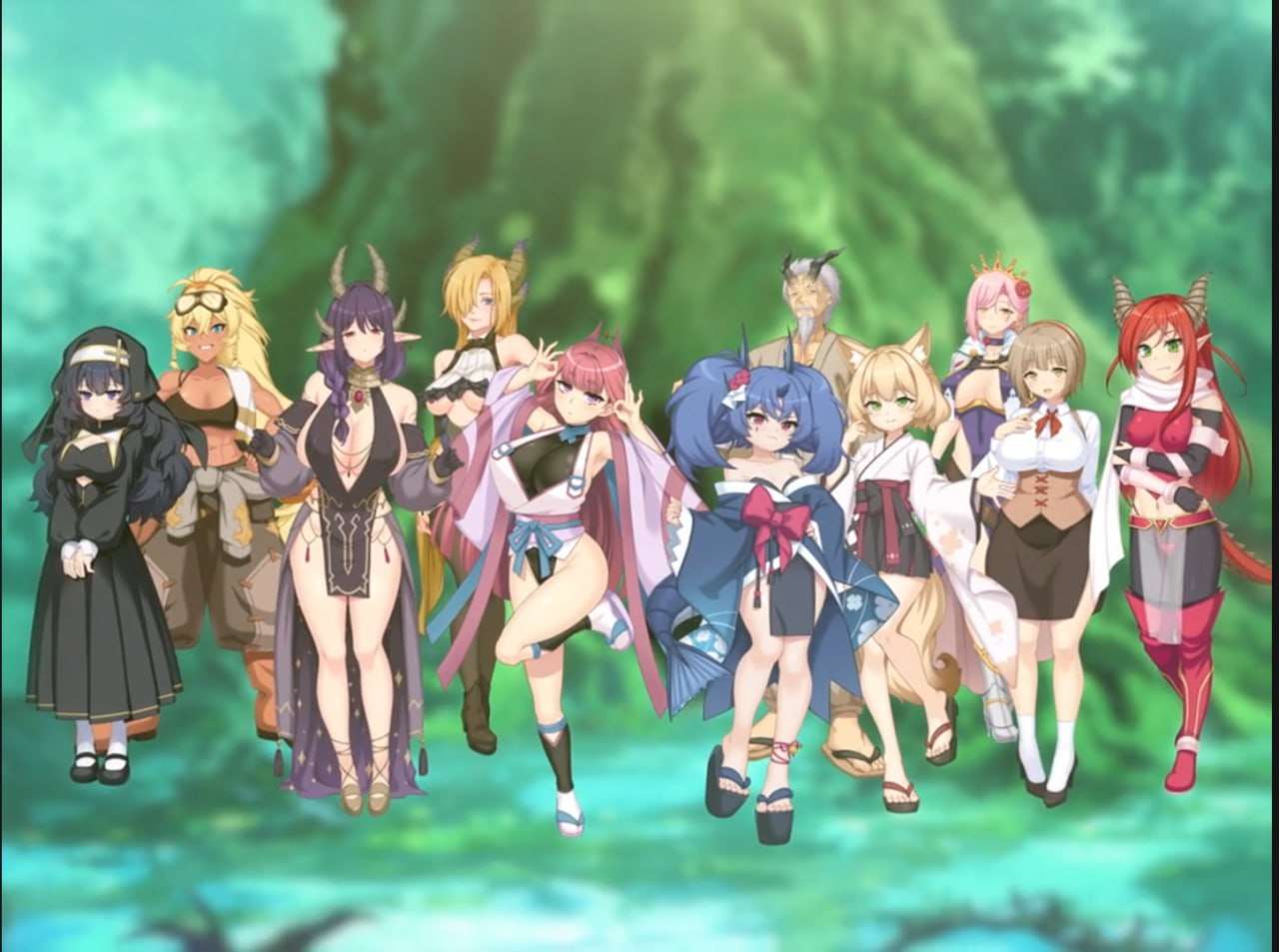 龙血～以龙的诅咒和精液发誓向上帝复仇的RPG～ドラゴンブラッド～竜の呪いと精液で神に復讐を誓うRPG～AI汉化 PC端 AI汉化版 预览图