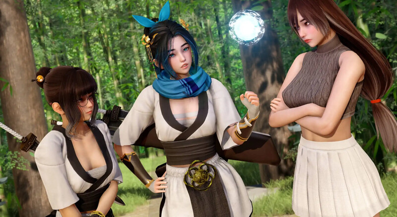 国风SLG/动态/3C 跨领域（Cross Realms）V0.1.2 汉化中文 双端 汉化版 预览图