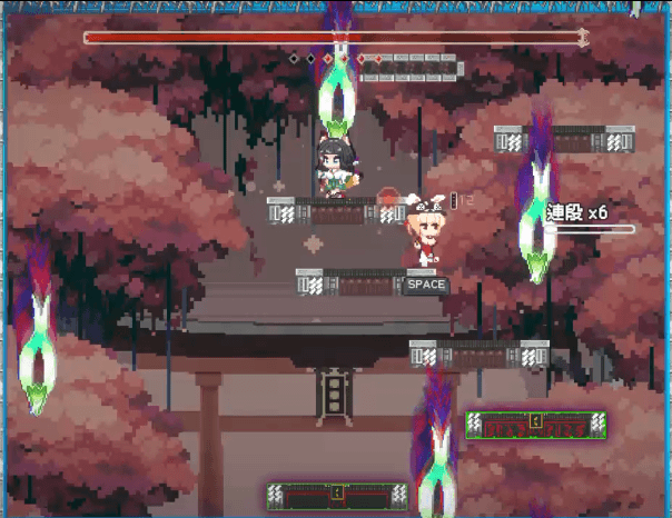 ST11月新作 动作ACT/互动闯关/像素动态 下来啊！冰鸟（是男人就下一百层）V1.0正式版 STEAM官中 1.70 PC端 日文原版 预览图